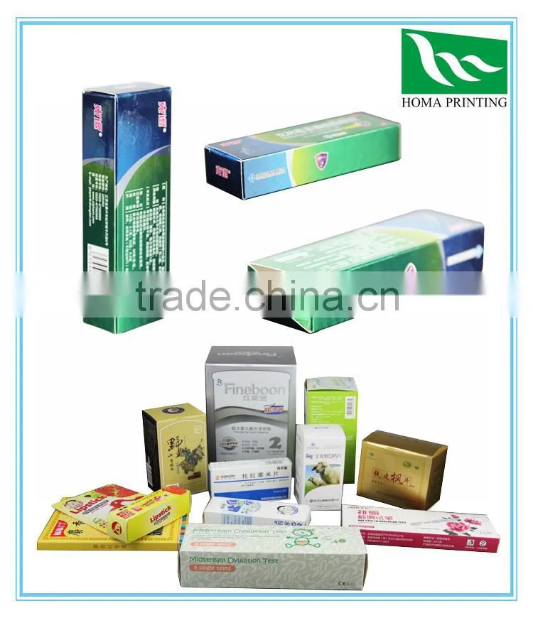 Printing paper medicine box,customized medicine paper box,pill box with alarm timer