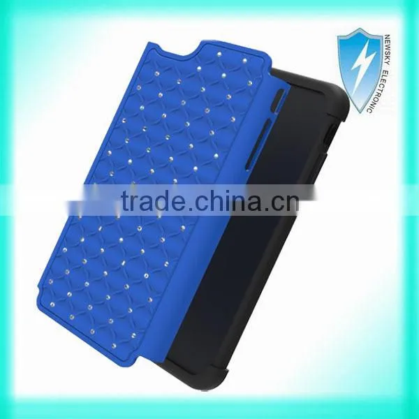 New TPU case with rhinestone smart case for iphone 6 plus