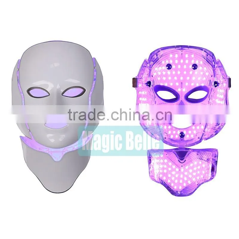 2016 hot sale led beauty machine LED Photon Mask led mask 7 color for salon use