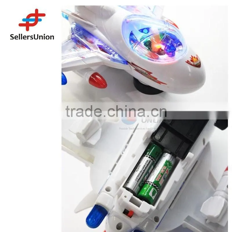 No.1 yiwu commission agent remote control electric toy car motors lower price Good quality electronic plane with light 21*21*7CM