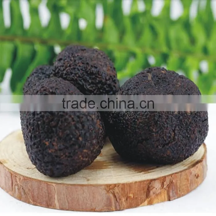 deep frozen black truffle