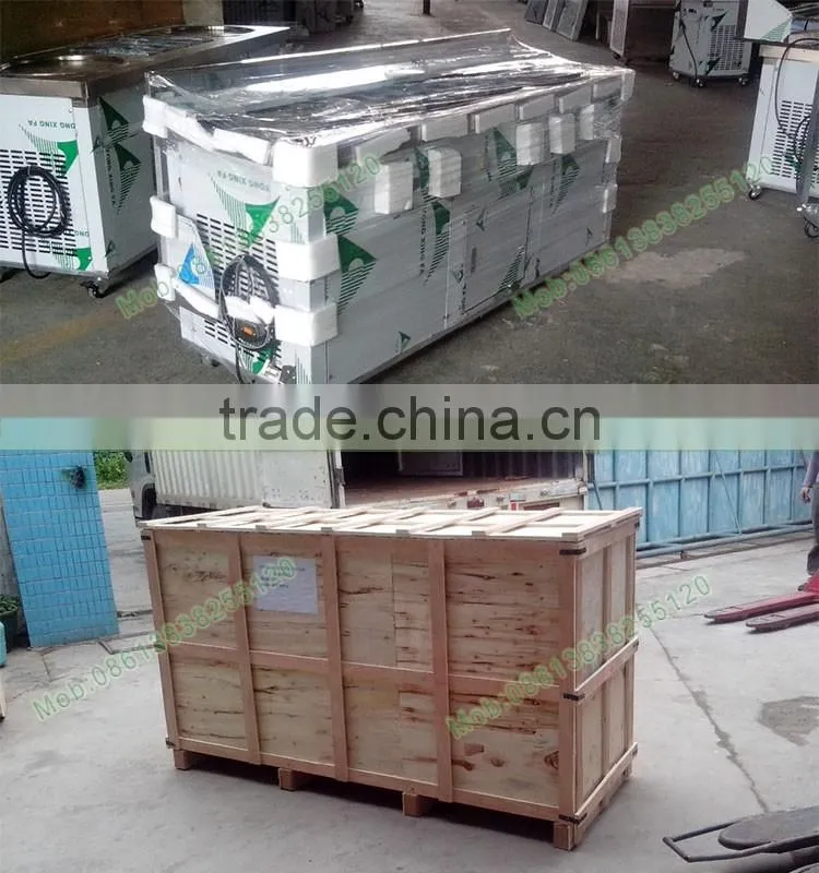 Machine Manufacturer Fried Ice Cream Cart machine fried yoghourt machine