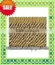 knitted bullion tassel fringe