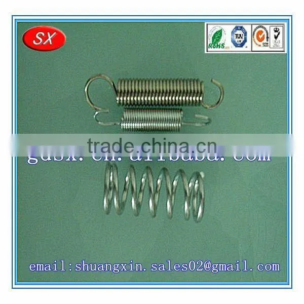 Extension spring with hook