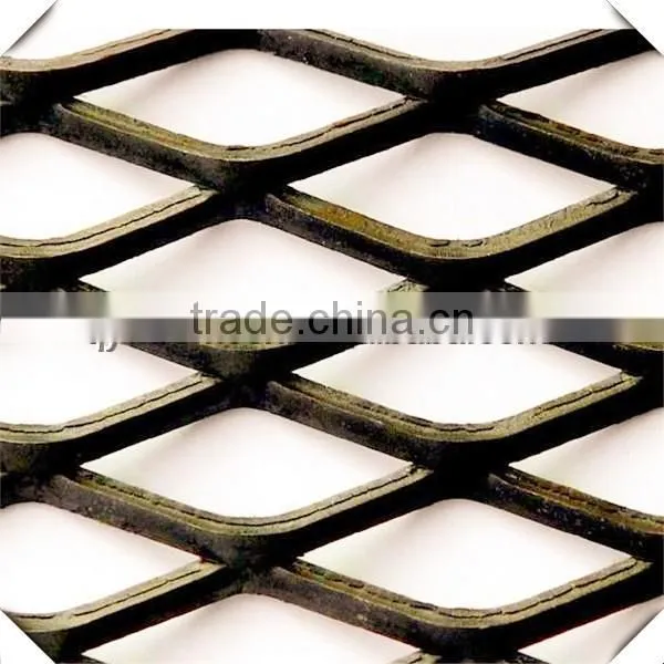 low carbon steel 11.15kg/m2 weight galvanized expanded metal mesh,stretch metal mesh