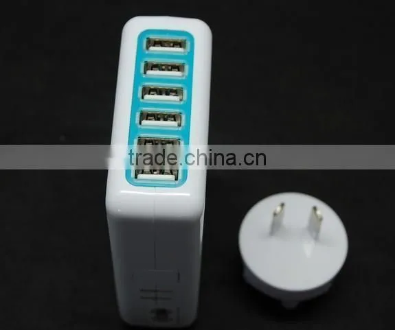 USB Charger 1 2 3 4 5 6 7 8 port USB AC Power Multi Adapter Travel Wall Charger US EU UK AU Plug 10W 30W 35W 5V 2A 3.1A 4A 6A 7A