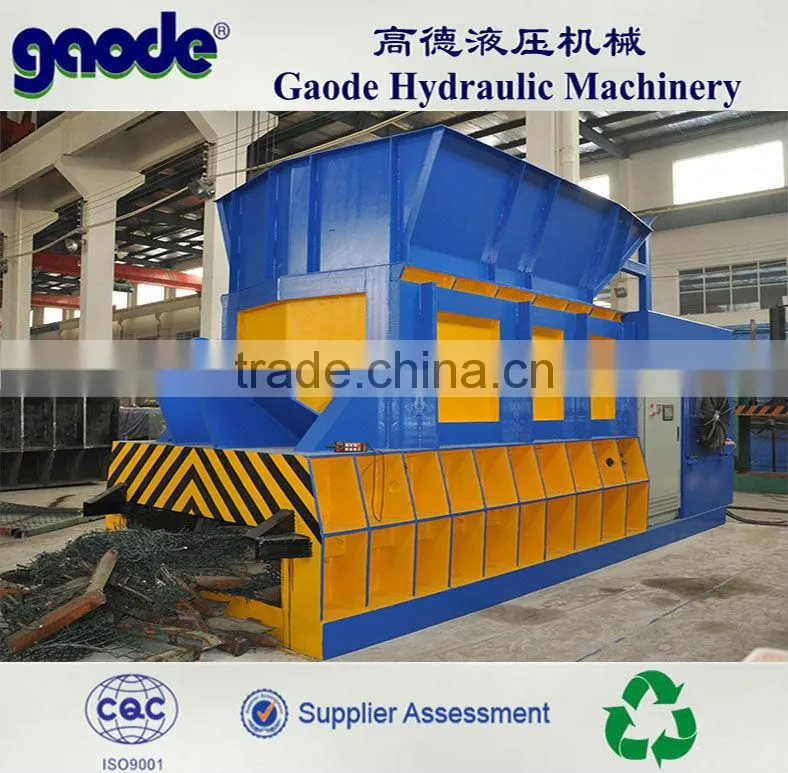 CS 4000KN Container Scrap Metal Hydraulic Shear Equipment