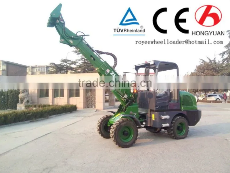 Telescopic Mini Wheel Loader Made in China for sale with CE ZL10F