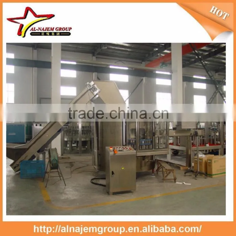 Mineral Water Pet Bottle Unscrambler Machines 30000BPH