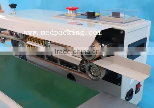 Automatic Horizontal Continuous Plastic Bag Band Sealing Machine FR770