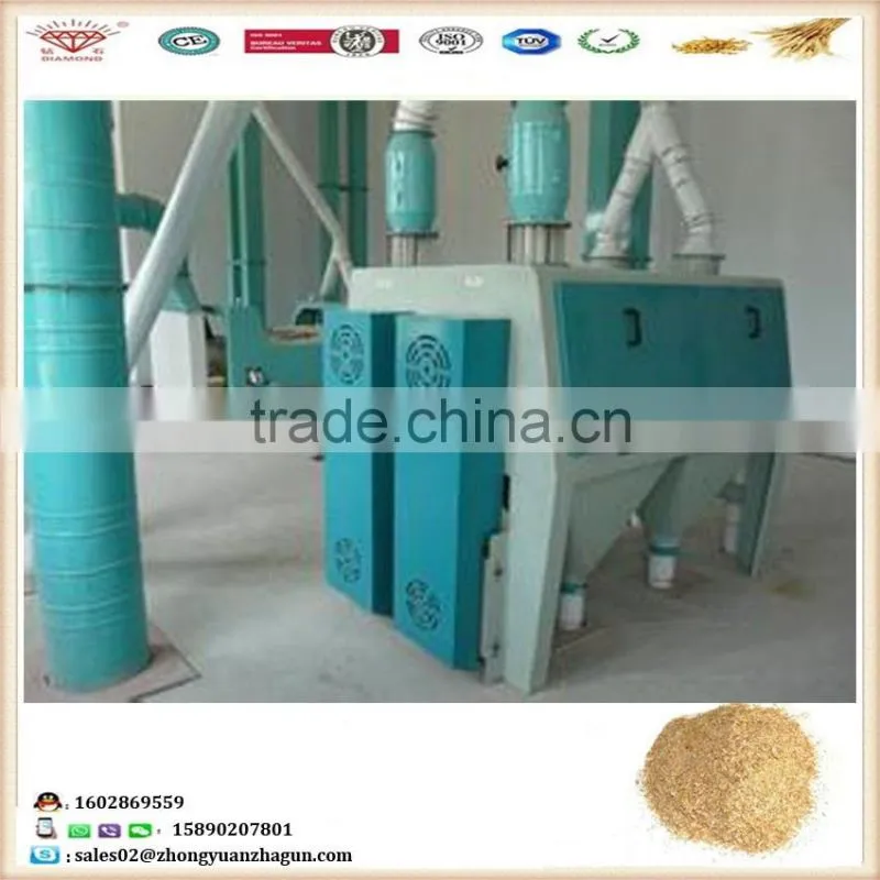 China Made energy saving horizontal bran finisher used flour mill machines