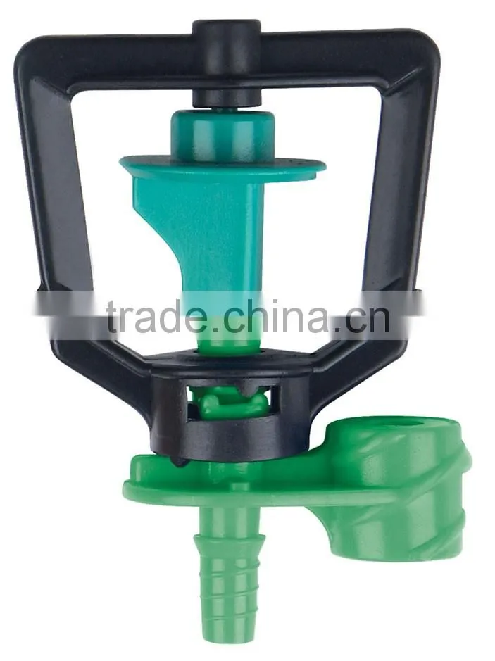 Garden Sprinkler Head Plastic Refraction Spray Nozzle Micro Sprinkler