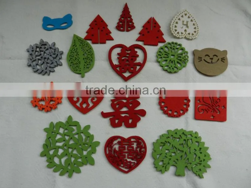 Wall sticker of nonwoven fabric