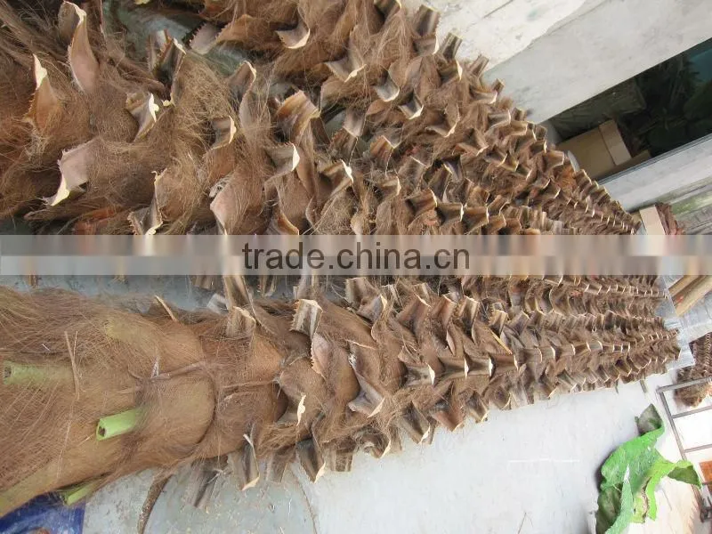 Factory specially artificial palm tree leaf for park landscaping decoration,palm leaf basket