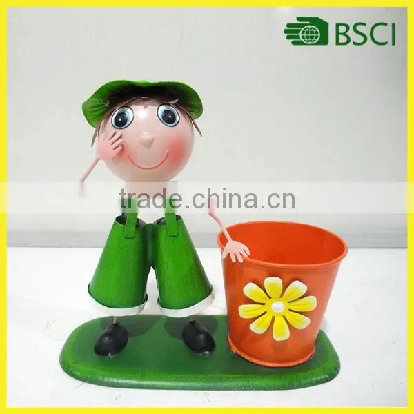Special iron metal decorative garden cock for home