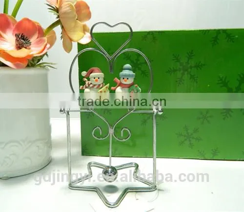 star and heart shape funny children iron push toys table display Valentines gift