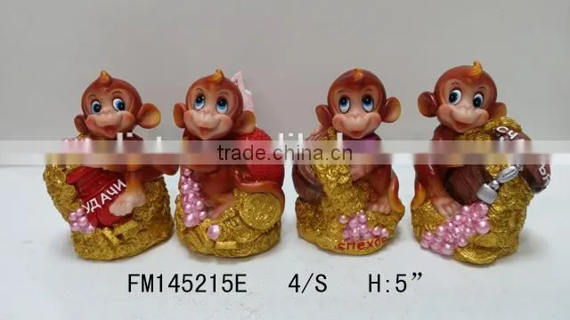 Polyresin New year souvenir 2016 monkey