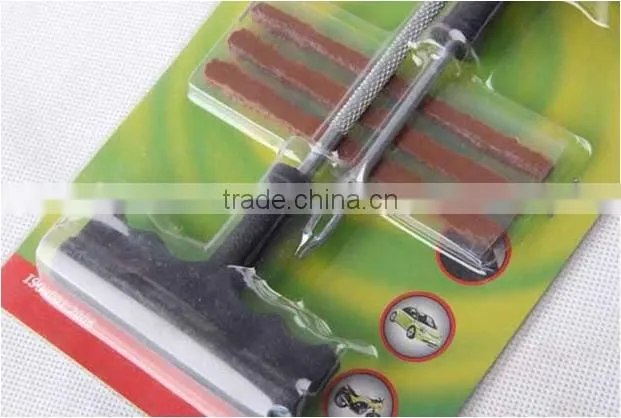 5pcsEmergency tubeless tire repair kit/Car tyre repair tool kit/Tire repair tool kits with 3pcs glue