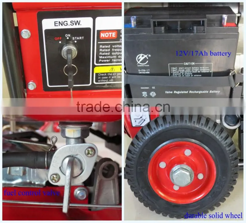 huahe 5KW, 13HP Electric Gasoline Generator