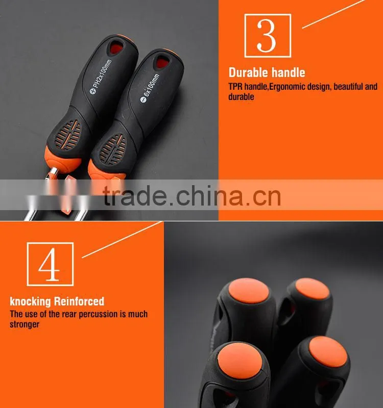 Durable Comfortable TPR Handle CR-V Philips Electric Screwdriver