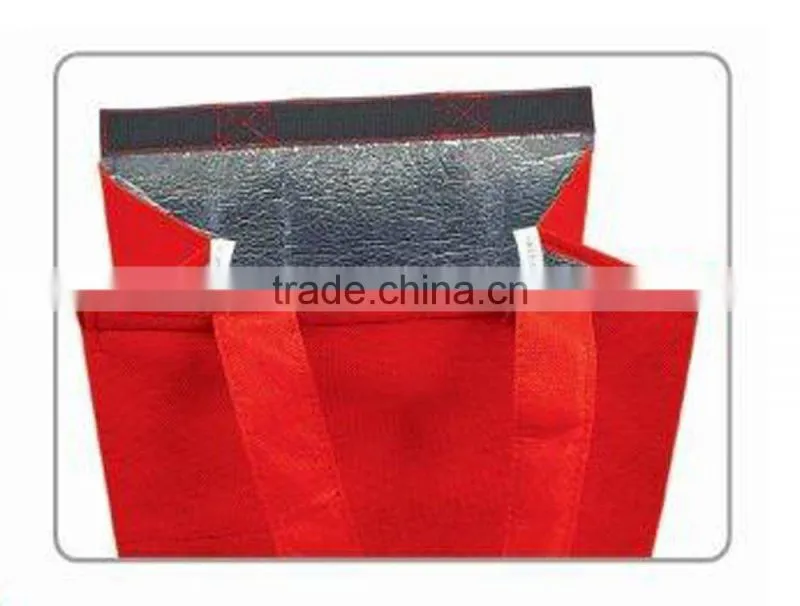 Hot New Products for 2015 /Oversized Non-woven Lunch Food Cooler Bag for Men