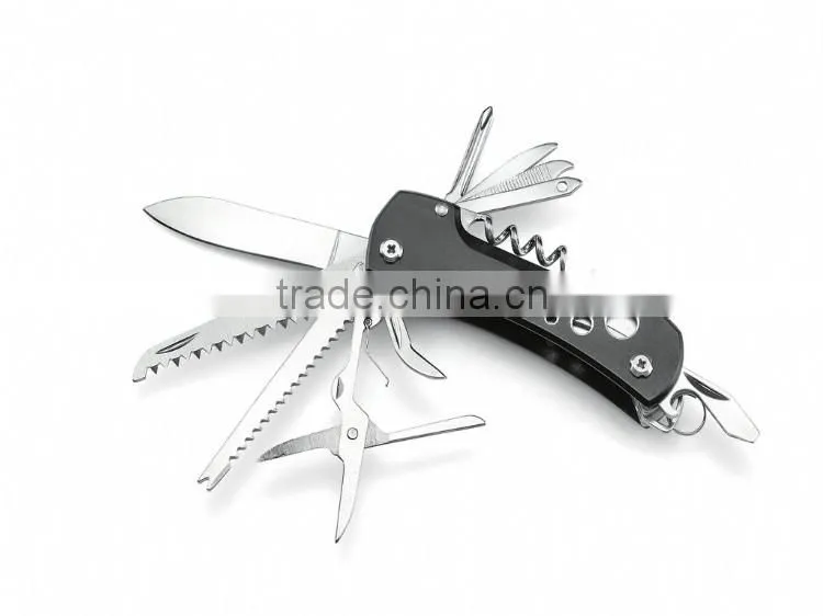 11pcs peanut shape steel handle multi-function pocket knife gift knife