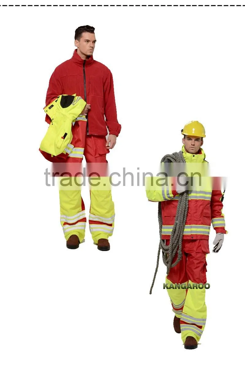 Hi Vis Aramid Fireproof Fire Resistant Coverall