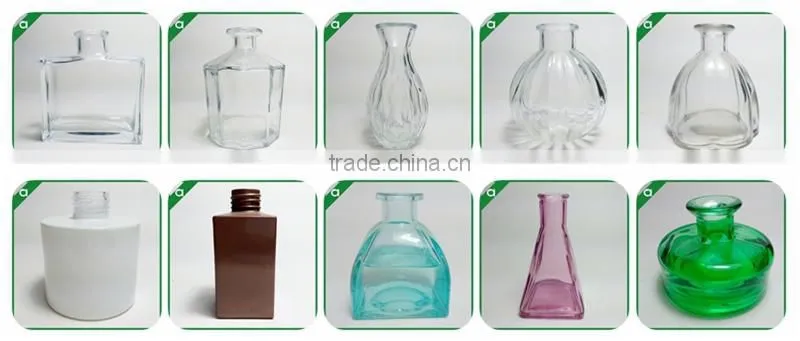 120ml Square Glass Bottle for Fragrance Aroma Reed Diffuser