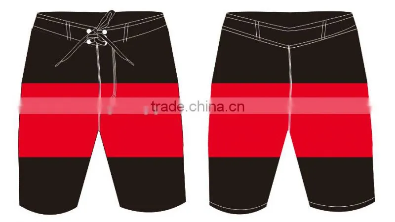 2015 OEM Heat Transfer Printing Mens beach shorts Mens beachwear swimwear
