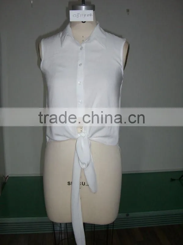 only ladies blouse designfor chiffon fabric