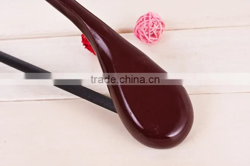 2016 china classic style wooden hanger pants hanger natural solid wooden coat hanger