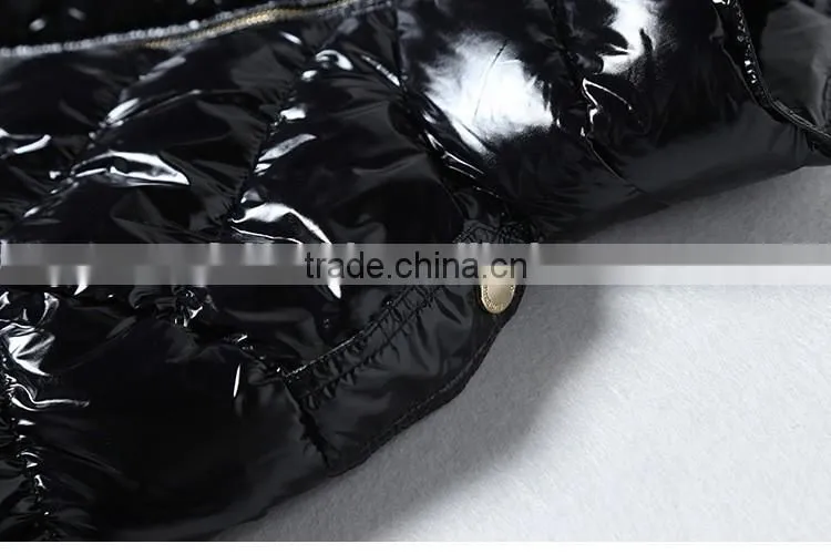 custom 2017 latest fashion western ladies winter duck down feather women jackets