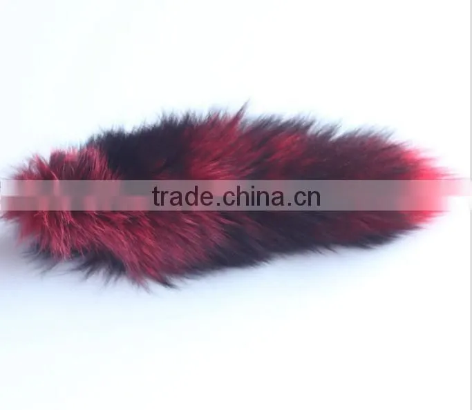 Sale smal Hot Faux Fox Fur Tail Keyring