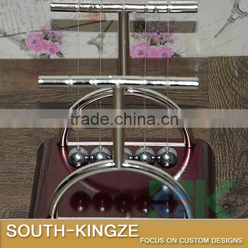 T-shape Newton Metal Pendulum Balance Ball Metal Base