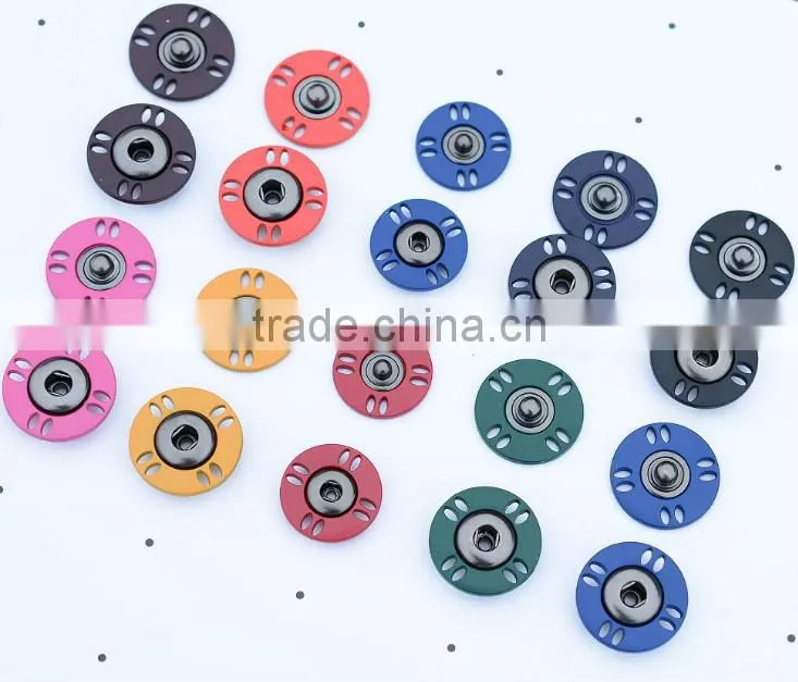 Colorful snap button wholesae hot selling for DIY ,jean button or clothes accessories