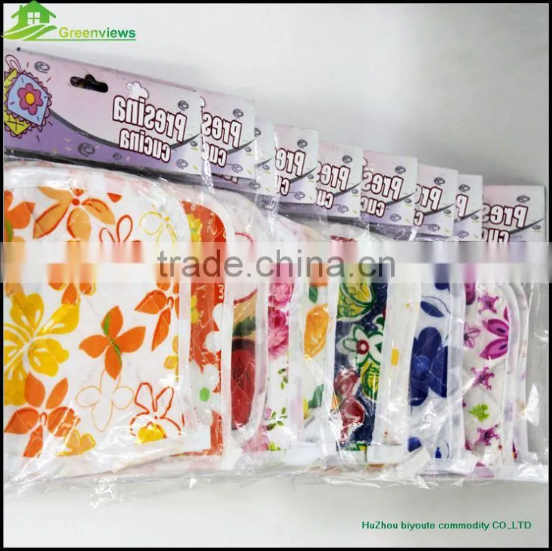 Promotional canvas oven mitt kitchen cooking potholder Cheap pot holder