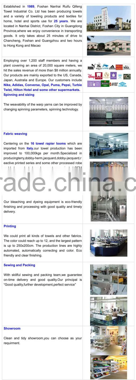 hot selling cotton airline oshibori towel