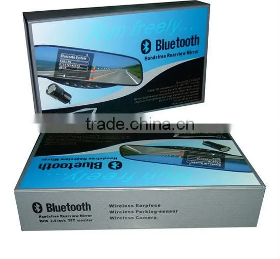 Bluetooth Rearview Mirror Car Bluetooth Handsfree