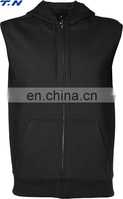 Wholesale Custom Sleeveless Hoodie