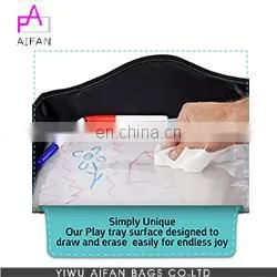 Travel Car Laptop Holder Tray Bag Mount Back Seat Auto Food Work Table Organizer