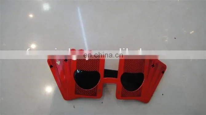 New plastic flashing light up rabbit glasses