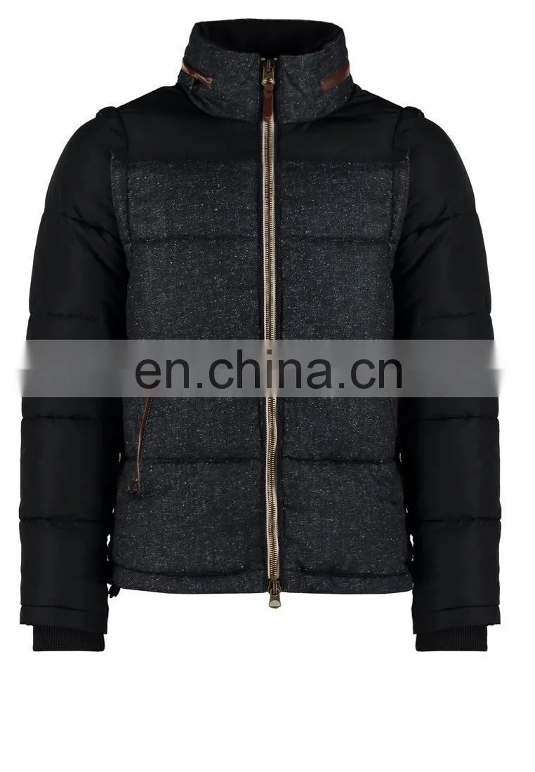 TR herringbone artificial down jacket