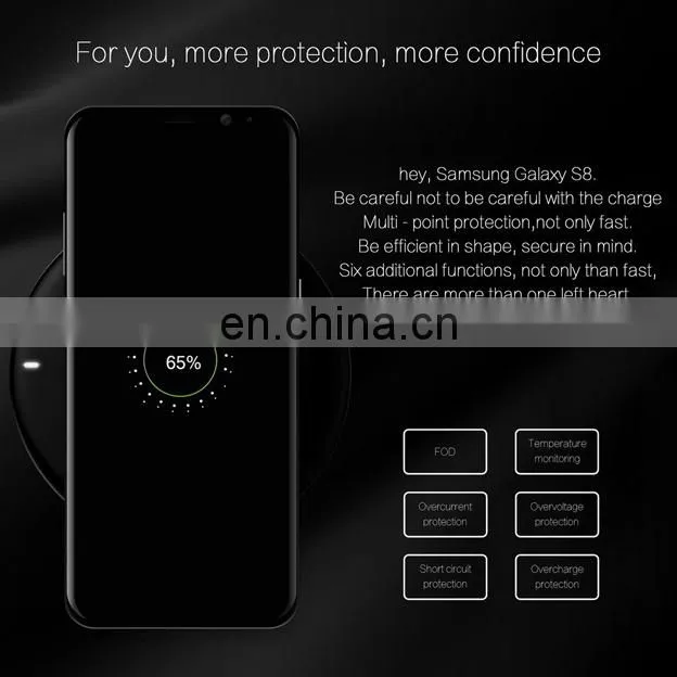 Ultrathin wireless mobile phone battery charger,quick charger for iPhone X