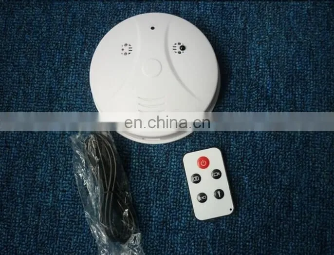 2015 new 720p Hidden Smoke Detector Model Camera Mini Camcorder audio video recorder mini camera Detection DV Surveillance DVR