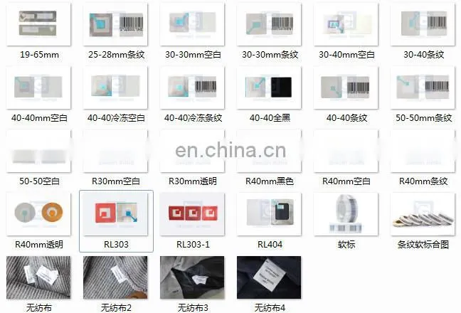 Dragon Guard Anti-theft EAS BLACK WHITE GREY NEW ABS clothing security tag Stylus Mini Pencil tag
