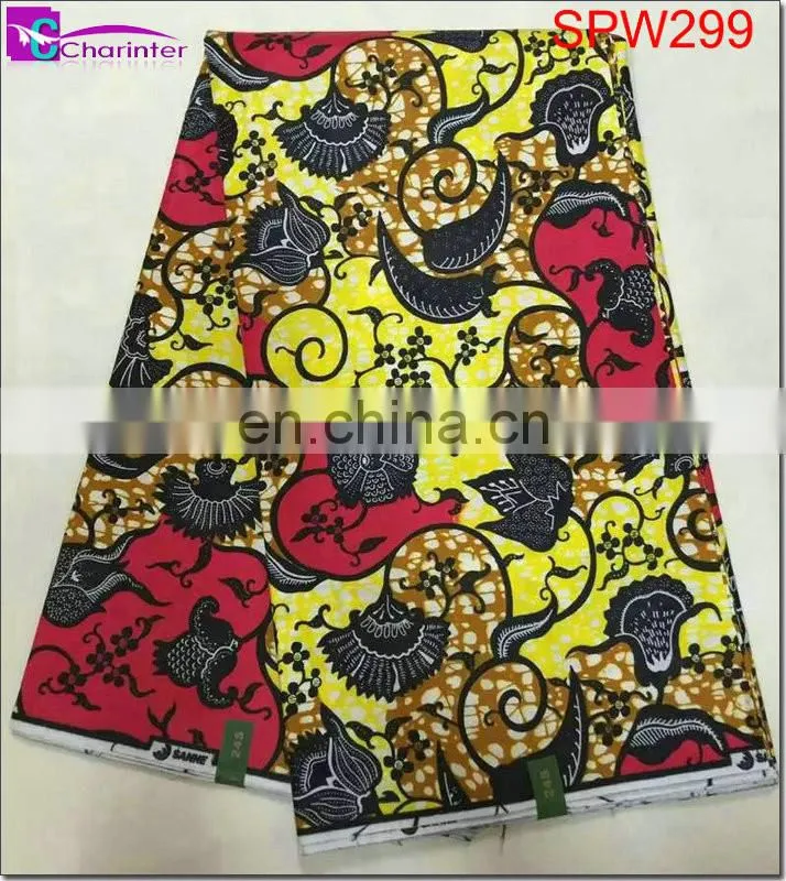 wholesale african wax fabric SPW298