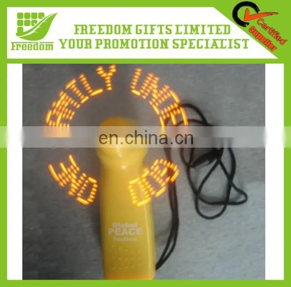 Good Advertising Promotional Give Away LED Fan Pen