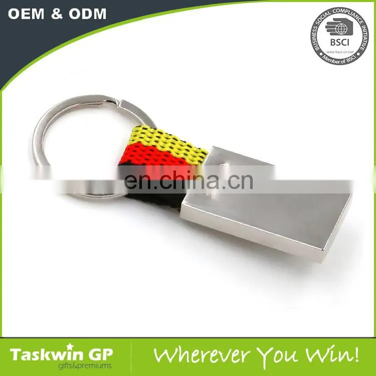 Zinc alloy bottle opener with ribbon