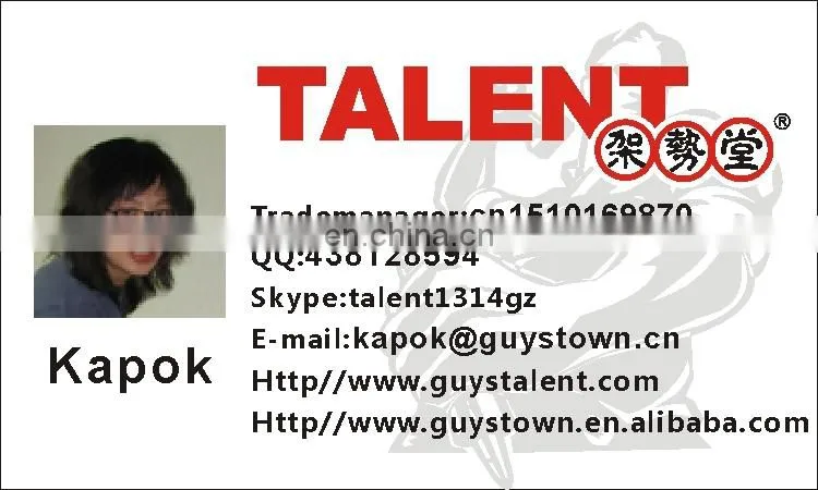 custom high class spot UV transparent plastic business card for promotion