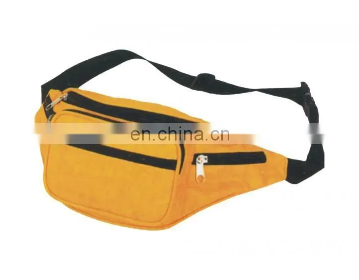 leather sports waist bag
